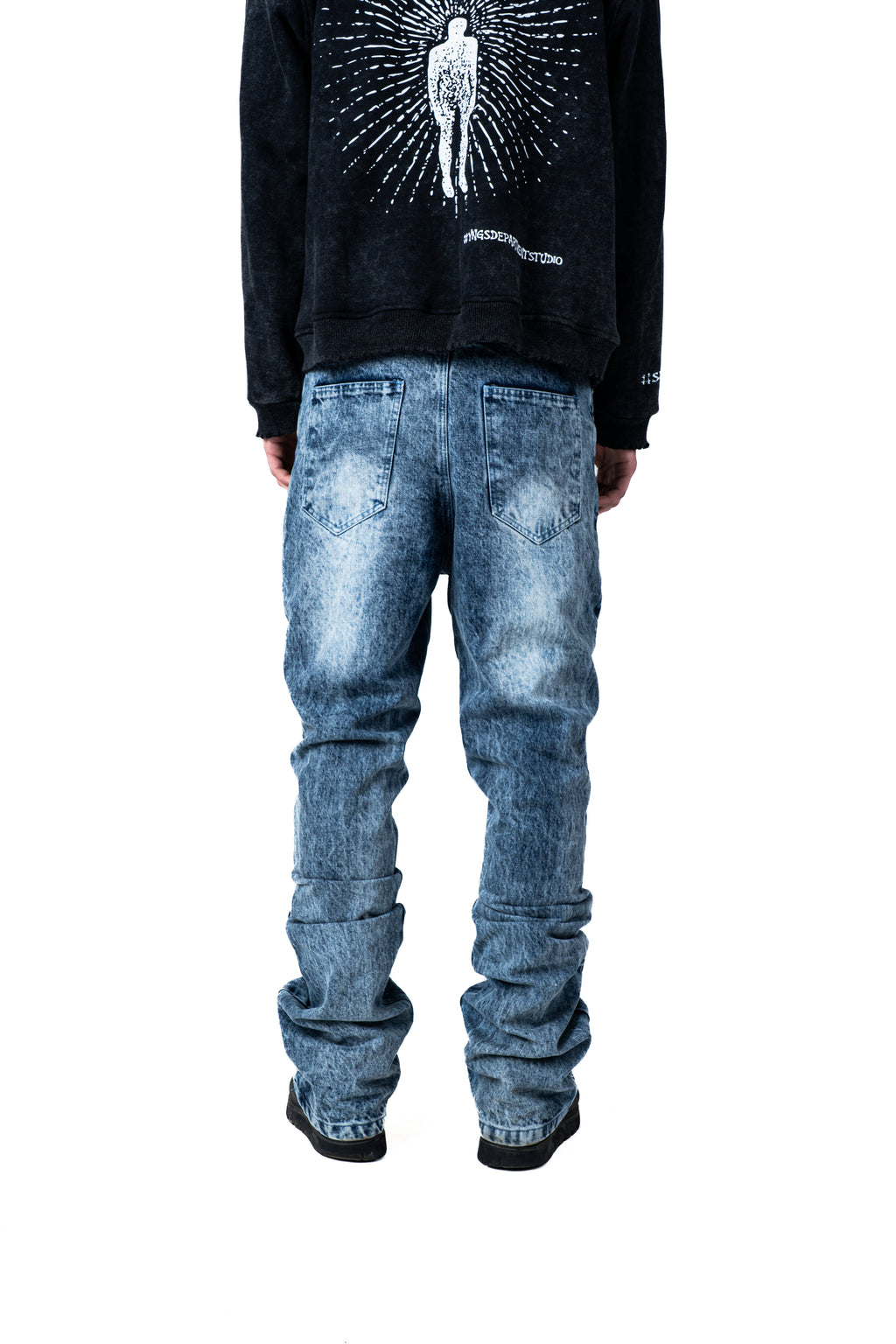 Coazy blu jeans