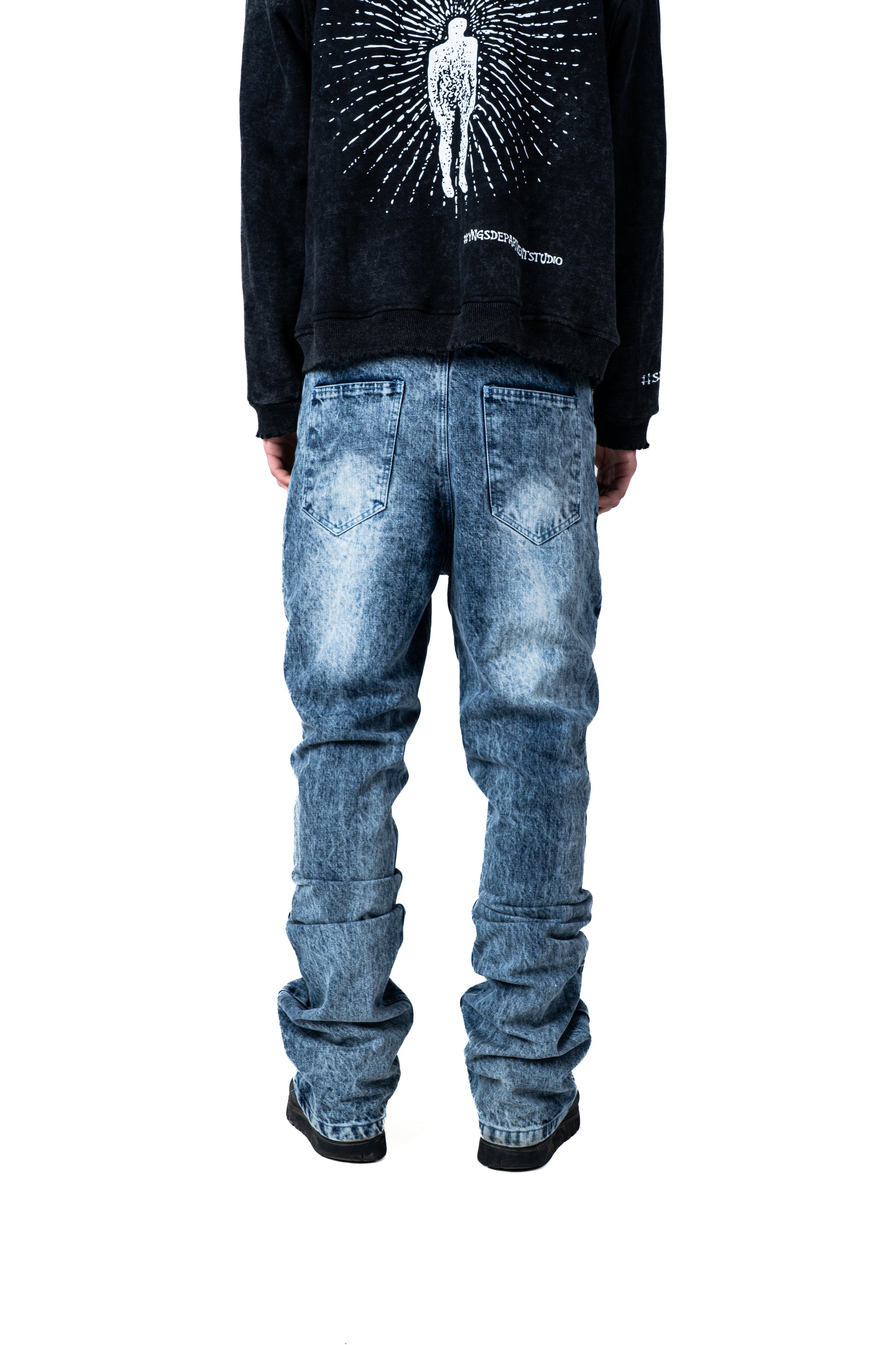 Coazy blu jeans