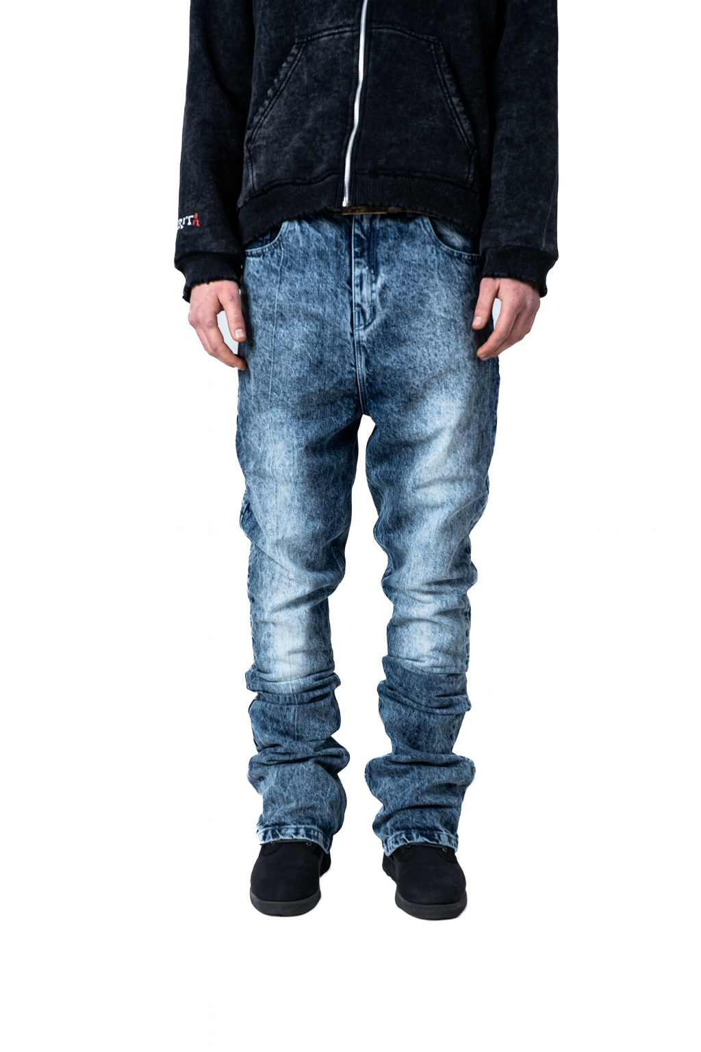 Coazy blu jeans